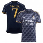 Nogometni Dresovi Real Madrid Vini Jr. 7 Gostujući 2023-24 Kratkih Rukava